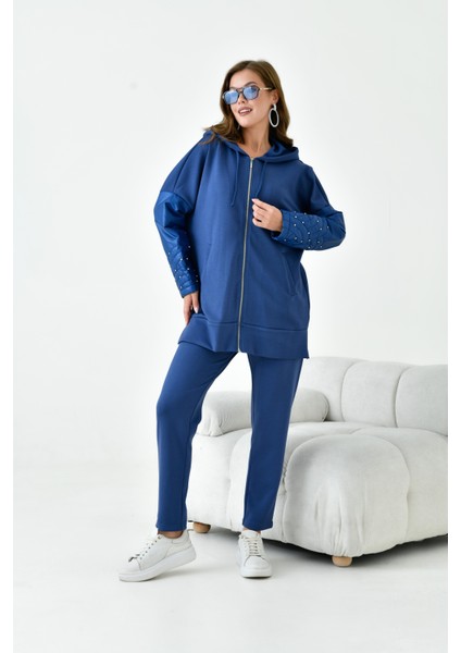 Kadın Kapitone Takım Indigo indirimleri
