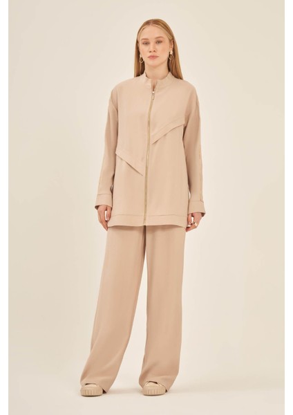 Kadın Kupra Takım Beige indirimleri