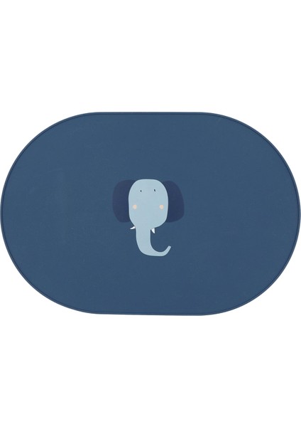 Mrs. Elephant Mavi Amerikan Servis