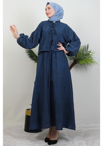 Line Ikili Takım Indigo