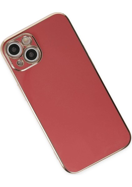 Apple iPhone 14 Plus Kılıf Volet Silikon - Kırmızı modelleri