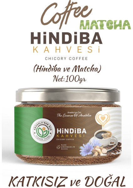 Hindiba Matcha Kahvesi ''100GR''