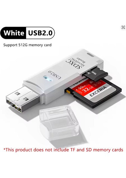 USB 2,0 Micro Sd Kart Çevirici Card Reader Kart Okuyucu