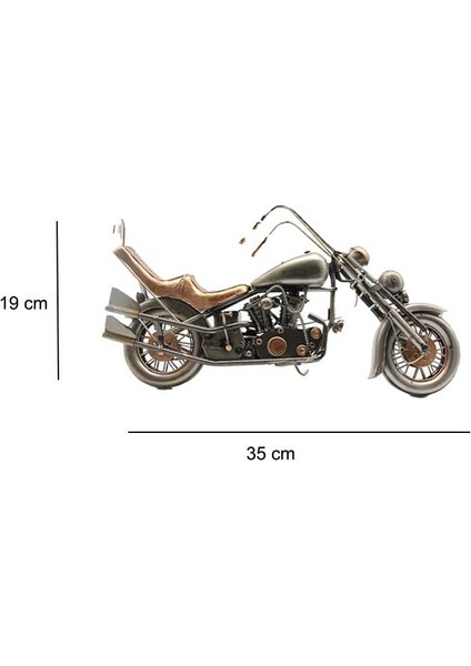 Koleksiyon Eskitme Metal Motosiklet 36CM fiyatları