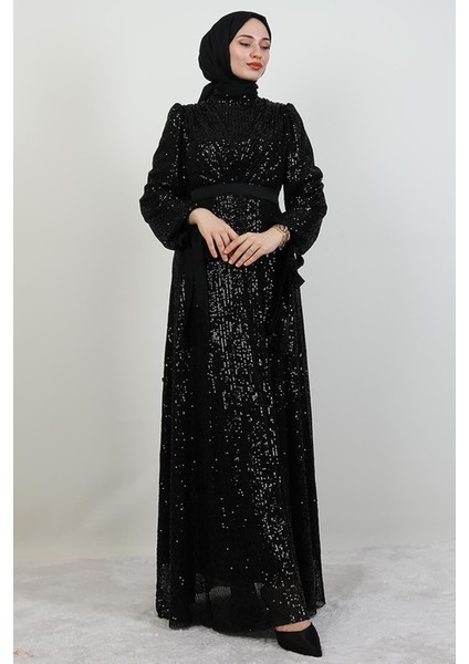 Göğsü V Drapeli Elbise Siyah fırsatları