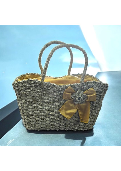 Hasır Kol Çantası Large - Sr6