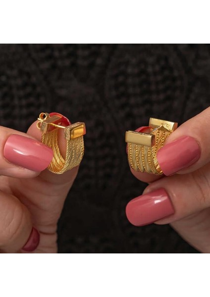 Gümüş Trabzon Hasır Çivili Kadın Küpe indirimleri