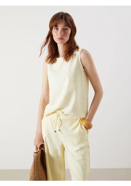 Lcw Vision Bisiklet Yaka Düğmeli Bluz (S5)