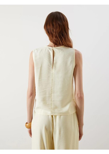 Lcw Vision Bisiklet Yaka Düğmeli Bluz (S5) fırsatları