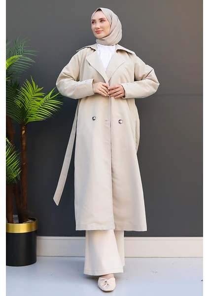 Selvi Kuşaklı Trenç Taş