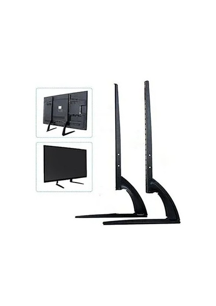 Ayarlanabilir Metal Tv Ayağı Standı 32"-75" Uyumlu 30KG Taşıma Vesa 100X100-200X400 Yükseklik Ayarlı fırsatları