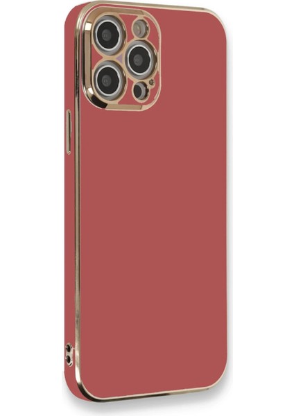 Apple iPhone 12 Pro Kılıf Volet Silikon - Kırmızı