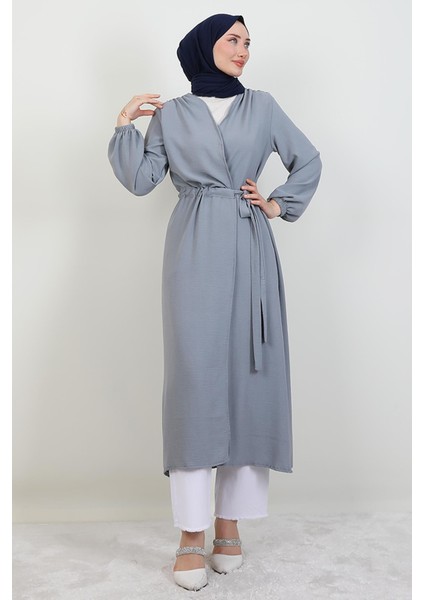 Belden Bağlamalı Kap Gri modelleri