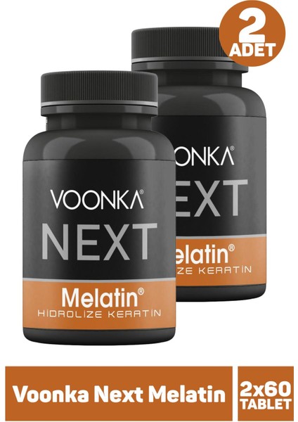 Melatine 60 Kapsül 2 Adet
