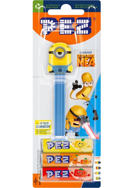 Pez Oyuncaklı Şeker Minions (Mel)