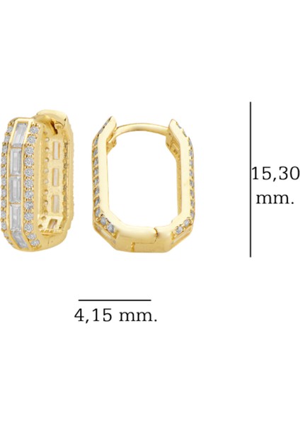 14 Ayar Altın Minimalist Huggie Küpe Zarif ve Modern Tasarım T147 fiyatları