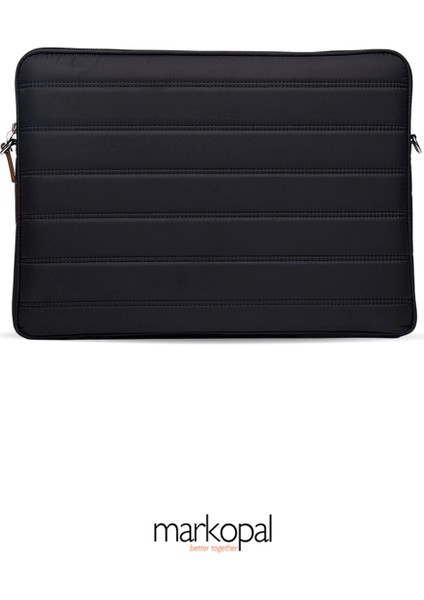 Macbook Kılıf Notebook Çanta Tablet Laptop Kılıfı 15"-16" Çizgili Su Geçirmez Omuz Askılı