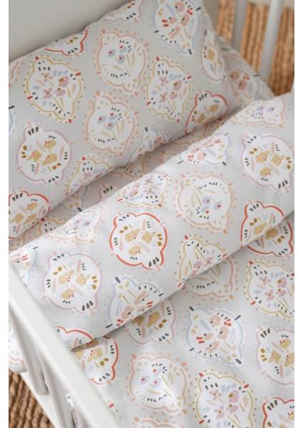 Park Yatak Nevresim Takımı 80X120 - Çiçekli