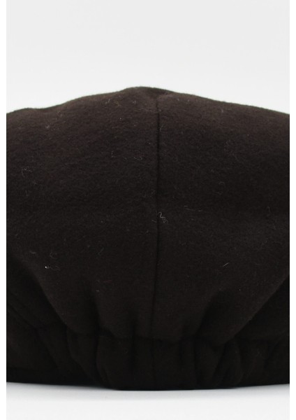 Erkek İngiliz Yün Kasket-Kahve fırsatları