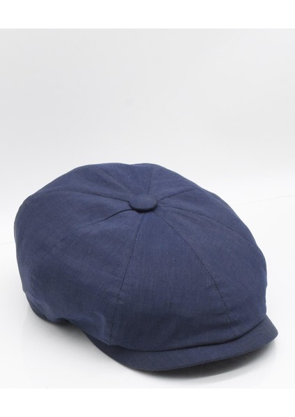 Erkek Pamuklu Lacivert Yazlık Spor Kasket