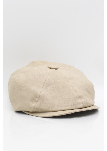 Erkek %100 Cotton Yazlık Ingiliz Kasket Şapka