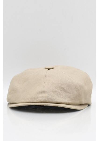Erkek %100 Cotton Yazlık Ingiliz Kasket Şapka