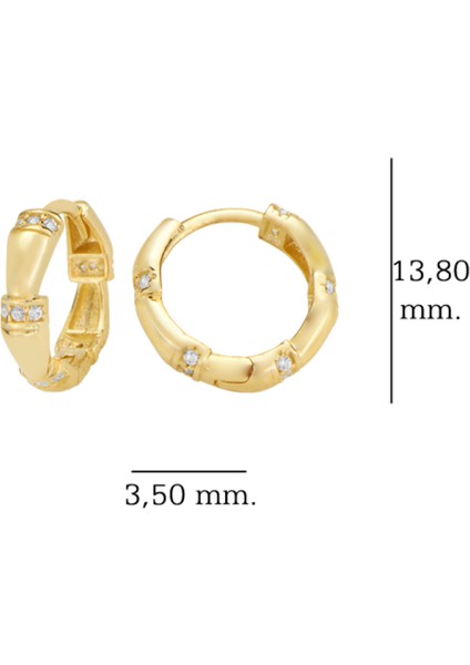 14 Ayar Altın Minimalist Huggie Küpe Zarif ve Modern Tasarım T144 fiyatları