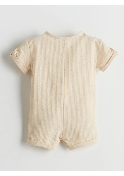 Lcw Baby Bisiklet Yaka Erkek Bebek Müslin Tulum (S5) fiyatları