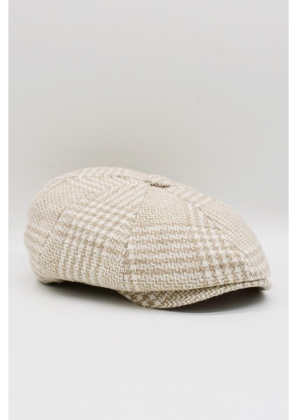 Erkek Kışlık Yün Kasket Şapka Fötr Camel fiyatları