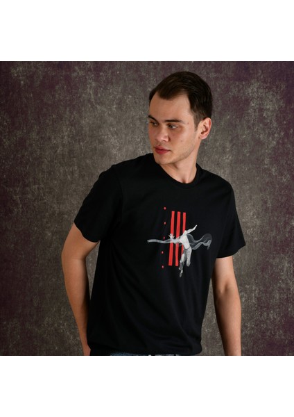 Run Erkek Baskılı T-Shirt modelleri