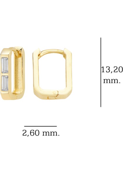14 Ayar Altın Minimalist Huggie Küpe Zarif ve Modern Tasarım T142 fiyatları