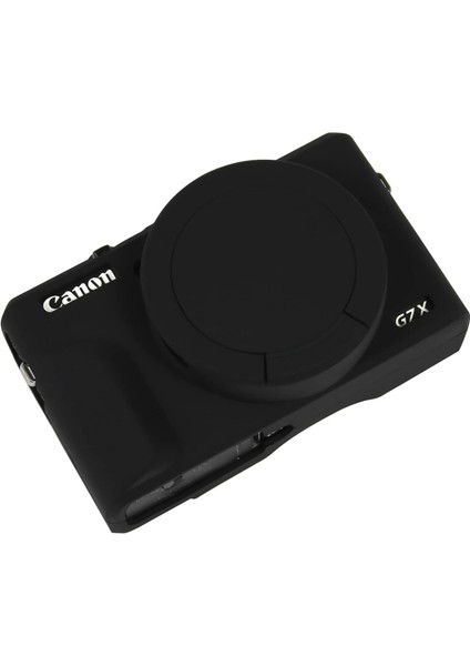 Powershot G7 x Mark Iıı Uyumlu Silikon Koruyucu Kılıf,yumuşak, Darbeye Dayanıklı