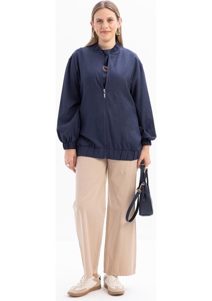 Indigo-Fermuarlı Ceket fiyatları