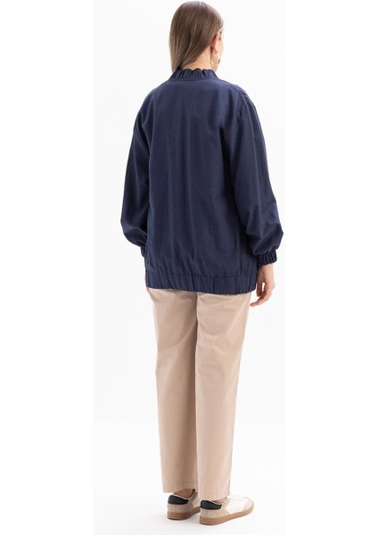 Indigo-Fermuarlı Ceket fırsatları