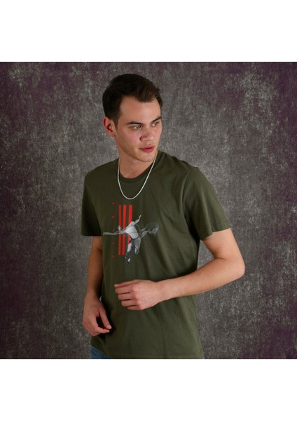 Run Erkek Baskılı T-Shirt modelleri