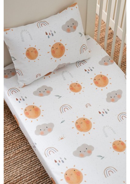 Collection Organik Bebek Lastikli Çarşaf (100X200+20) Sunshine fiyatları