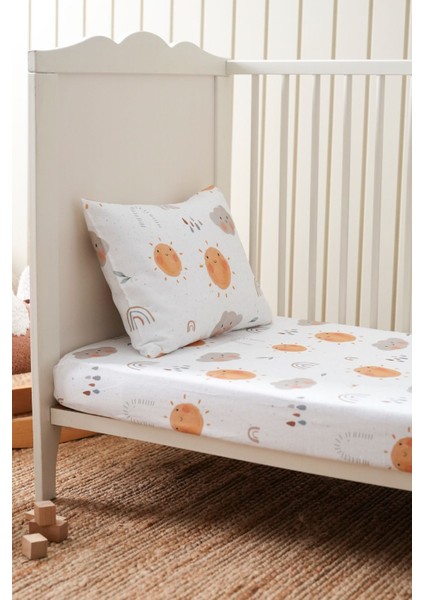 Collection Organik Bebek Lastikli Çarşaf (120X200+20) Sunshine modelleri