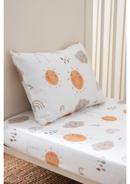 Collection Organik Bebek Lastikli Çarşaf (120X200+20) Sunshine fırsatları