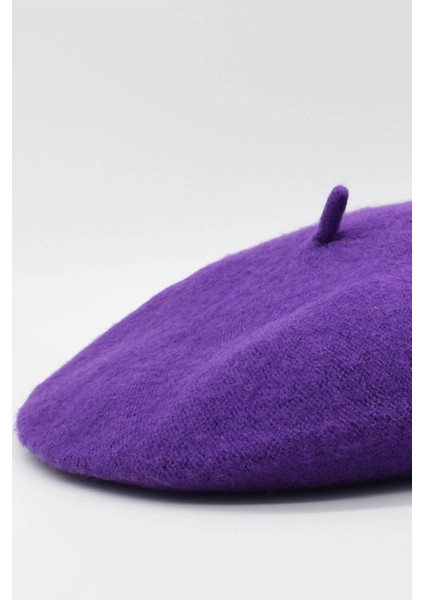 Kadın Mor Ressam Bere Yün Şapka fiyatları