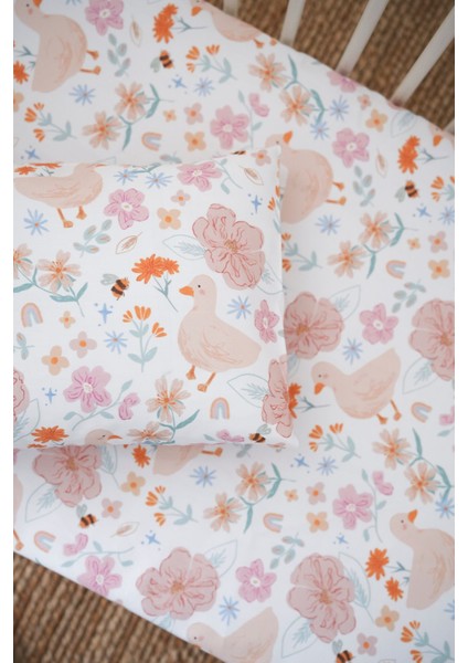 Collection Organik Bebek Lastikli Çarşaf (100X200+20) Flowering Duck indirimleri
