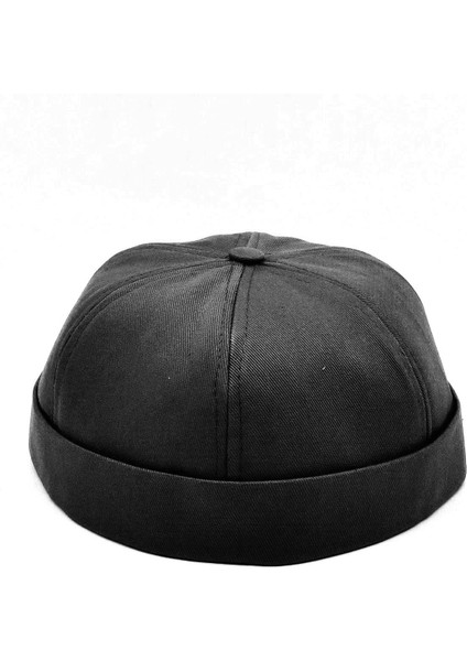 Siyah Hiphop Docker Şapka %100 Pamuk Katlamalı Cap fiyatları