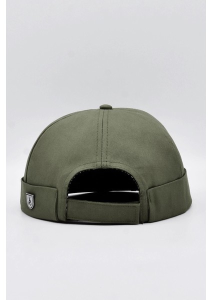 Haki Hiphop Docker Şapka %100 Pamuk Katlamalı Cap