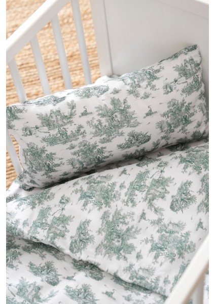 Park Yatak Nevresim Takımı 80X120 - Toile De Jouy