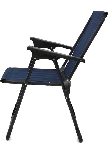 3'lü Katlanır Piknik Sandalye Seti, Oval Bardaklık, Mavi fırsatları