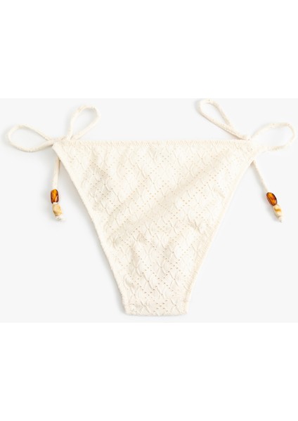 Boncuklu Brodeli Yanları Ipli Bikini Altı fiyatları