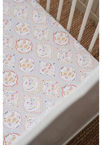 Collection Organik Bebek Lastikli Çarşaf (90X200+20) Çiçekli indirimleri