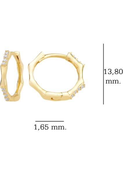 14 Ayar Altın Minimalist Huggie Küpe Zarif ve Modern Tasarım T143 fiyatları