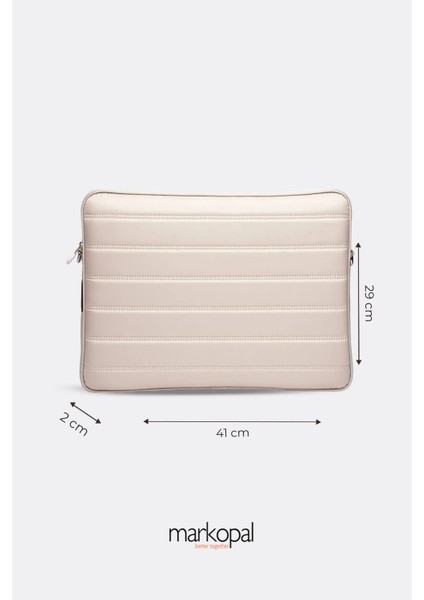 Macbook Kılıf Notebook Çanta Tablet Laptop Kılıfı 15"-16" Çizgili Su Geçirmez Omuz Askılı fiyatları