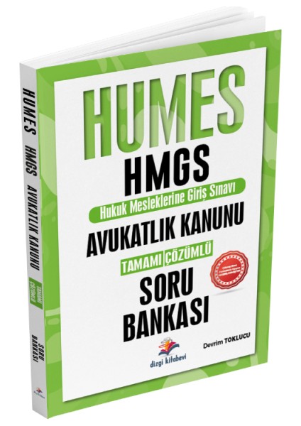 Yayınları 2025 Humes Hmgs Avukatlık Kanunu Tamamı Çözümlü Soru Bankası