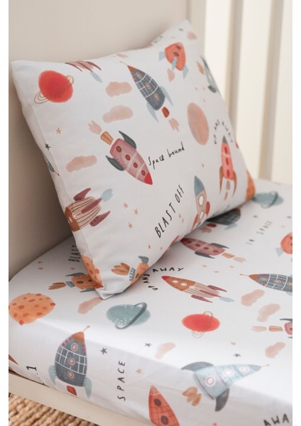 Collection Organik Bebek Lastikli Çarşaf (90X200+20) Uzay fiyatları